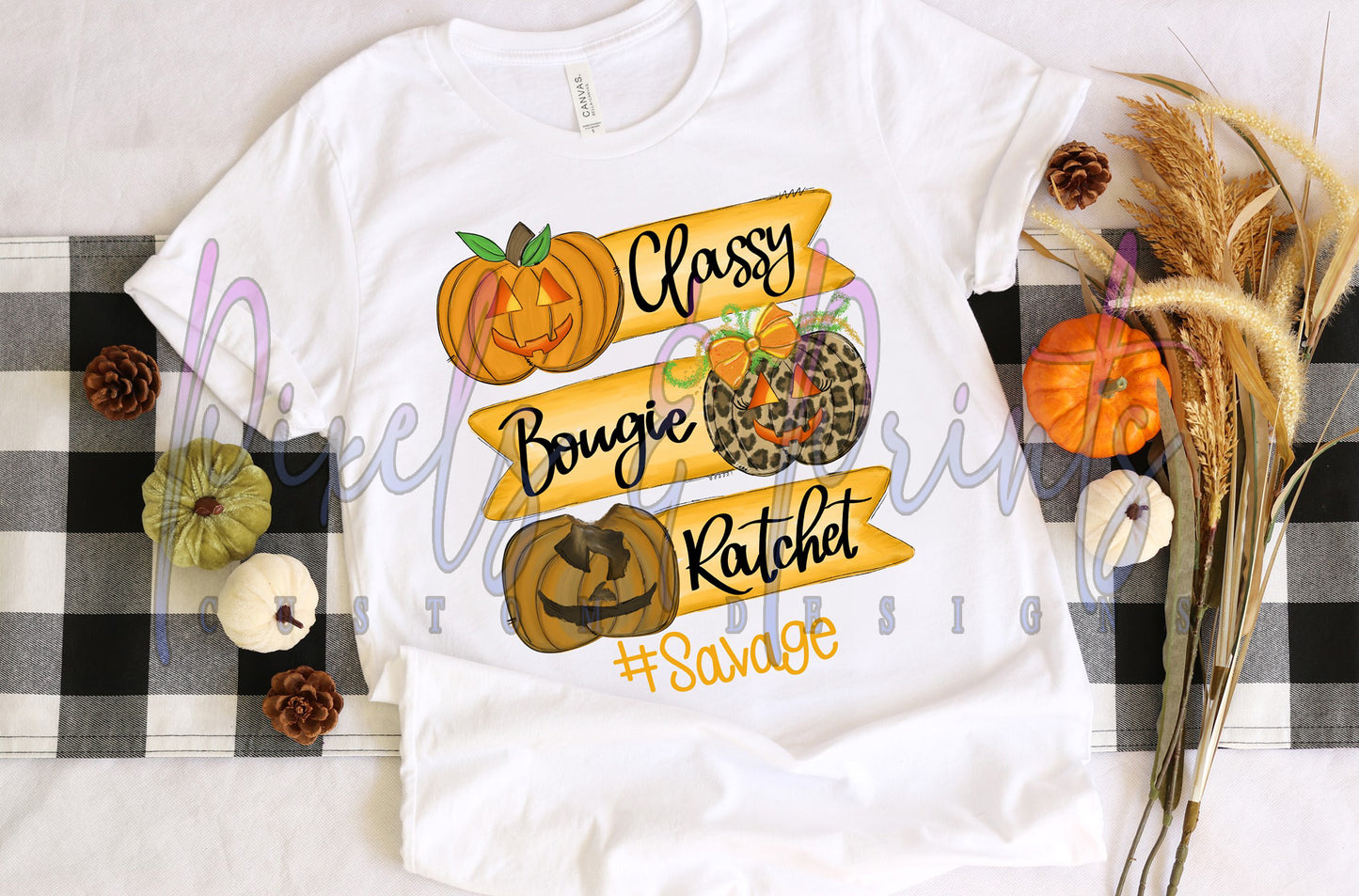 Classy Bougie Ratchet Halloween Tee