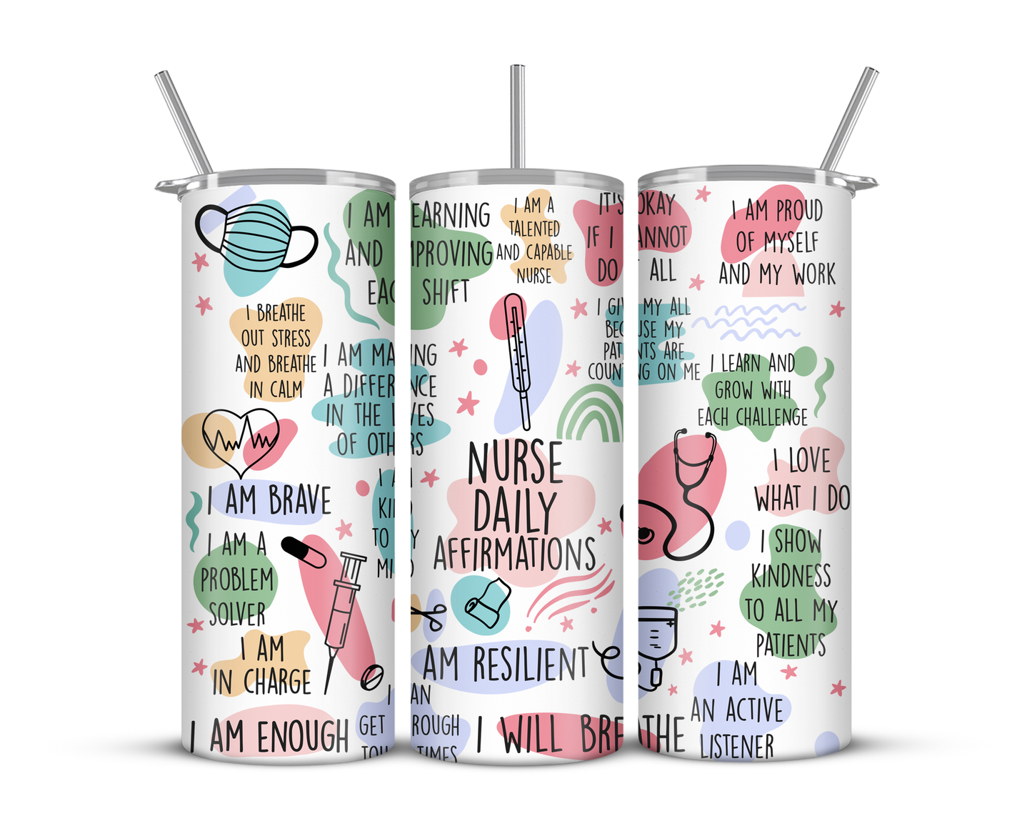 Nurse Affirmations Tumbler