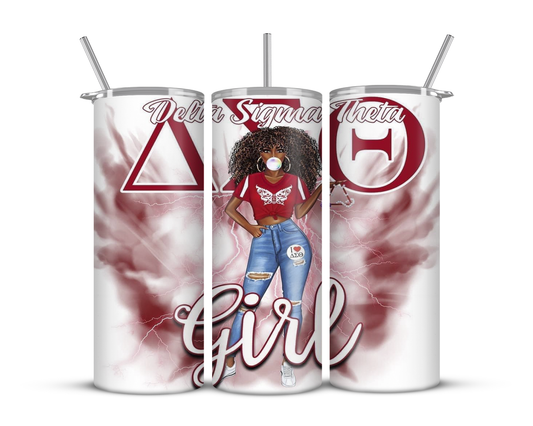 Delta Girl Tumbler