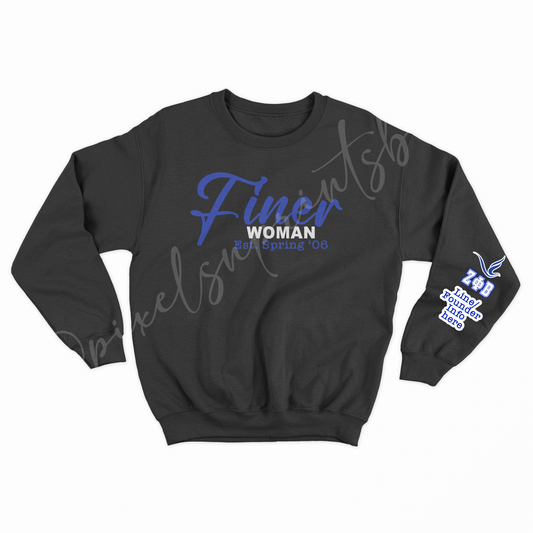 Finer Woman Puff Sweatshirt