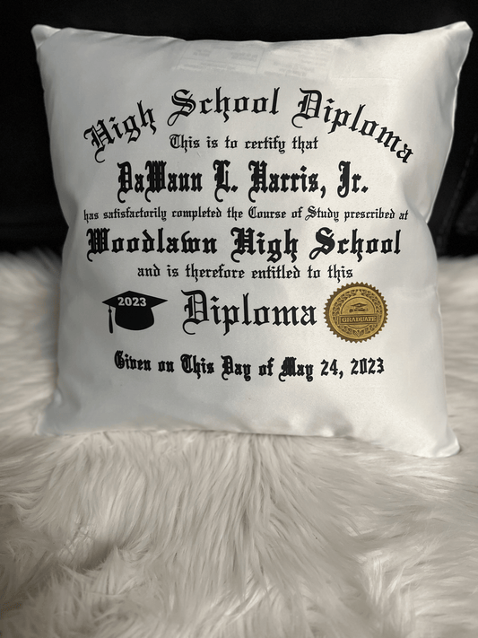 Diploma Pillow